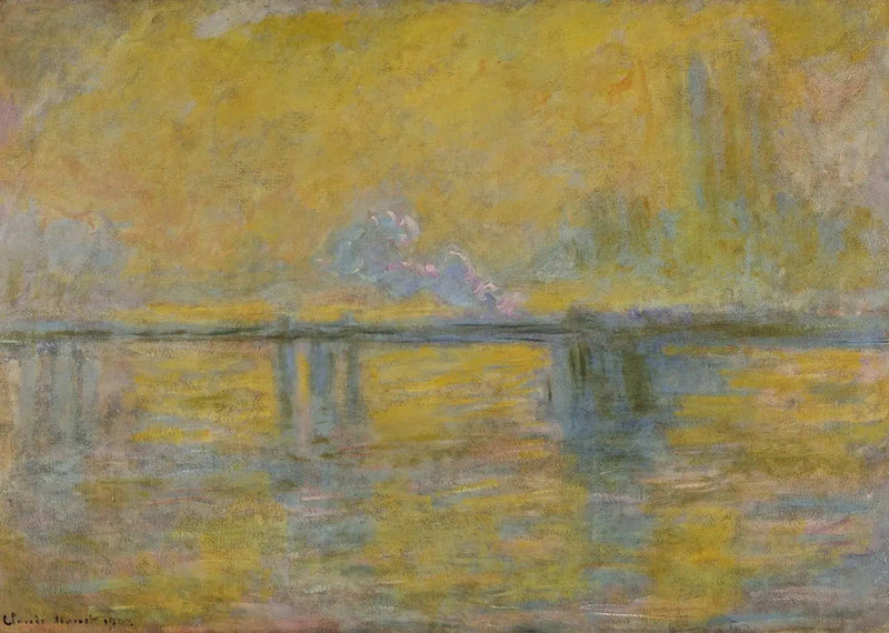 Londense Brug (Charing Cross Bridge, Londen) - Claude Monet