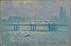 Charing Cross Bridge, reflecties op de Theems - Claude Monet