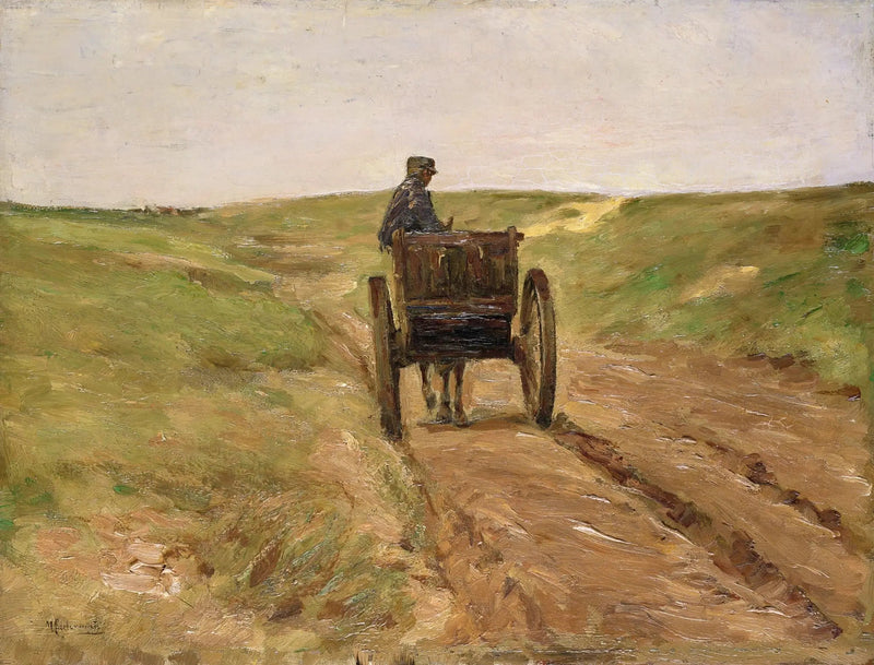 Katwijkse Koets - Max Liebermann