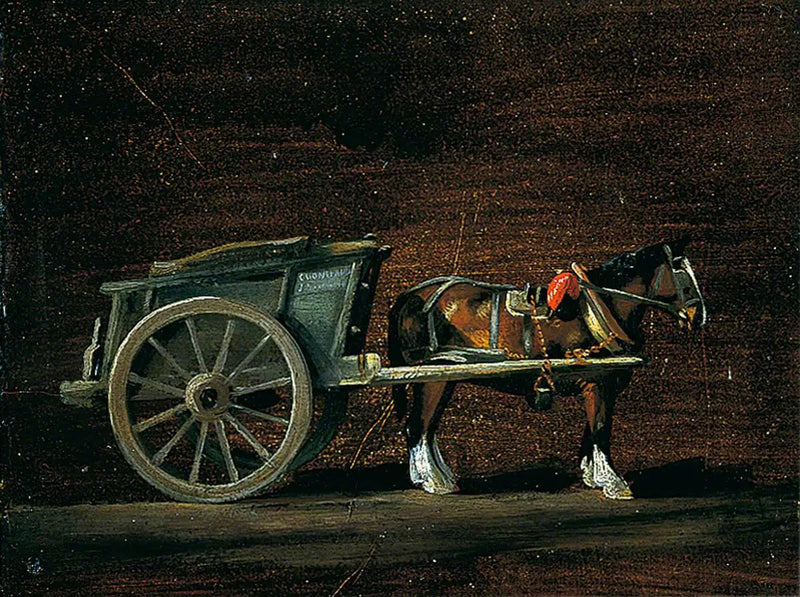 Boerderijwagen, paard getrokken - John Constable