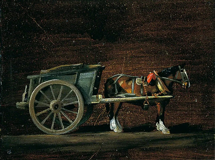 Boerderijwagen, paard getrokken - John Constable