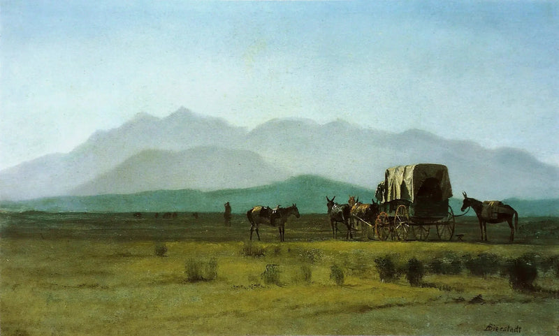 Landmeterwagen in de Rockies - Albert Bierstadt

Source:
Chariot de l'arpenteur dans les Rocheuses - Albert Bierstadt