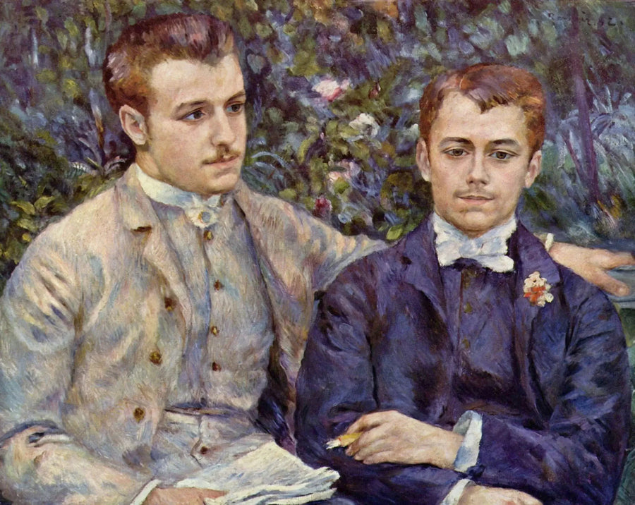 Charles en Georges Durand-Ruel - Pierre-Auguste Renoir