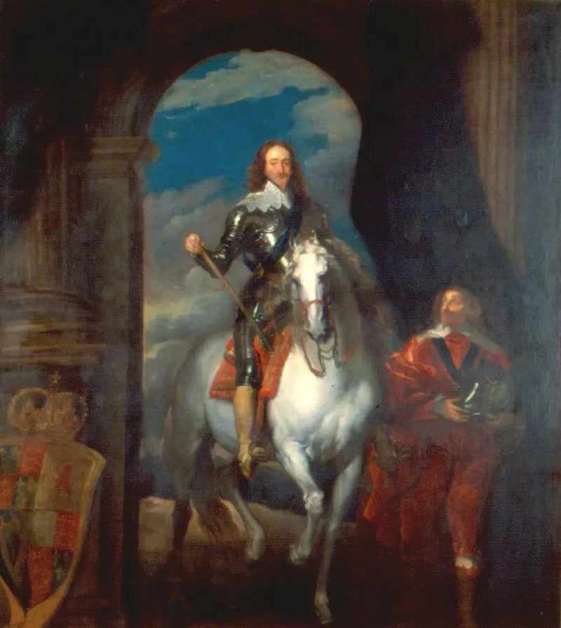 Karel I (1600-1649), te paard - Antoine van Dyck

Source:
Charles Ier (1600-1649), à cheval - Antoine van Dyck