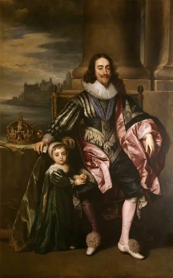 Karel I (1600-1649) en prins Charles (1630-1685) - Antoine van Dyck

Source:
Charles Ier (1600-1649) et le prince Charles (1630-1685) - Antoine van Dyck
