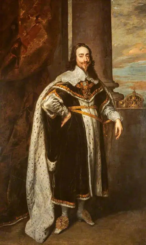 Karel I, 1600 - 1649. Regeerperiode van 1625 tot 1649 - Antoon van Dyck

Source:
Charles Ier, 1600 - 1649. Règne de 1625 à 1649 - Antoine van Dyck