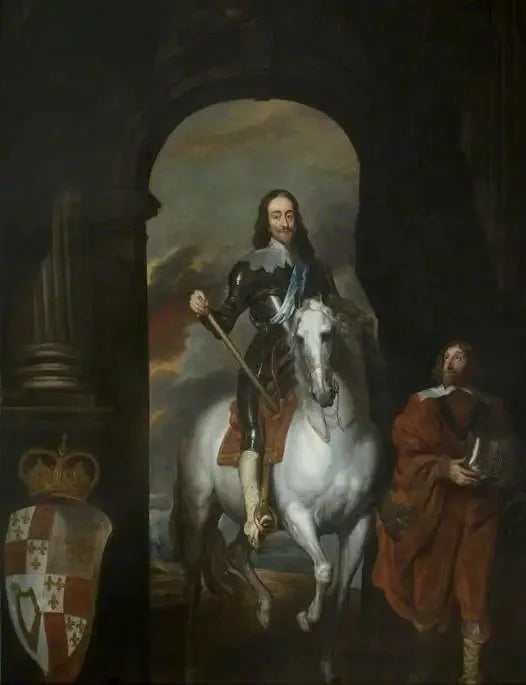 Karel I (1600-1649), op een wit paard - Antoine van Dyck

Source:
Charles Ier (1600-1649), sur un cheval blanc - Antoine van Dyck