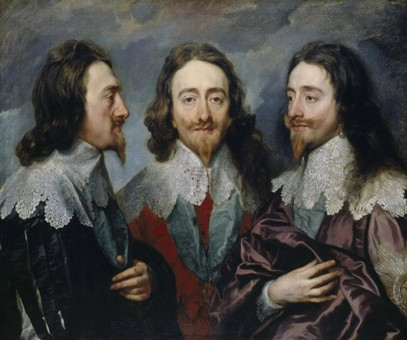 Karel I (in drie posities) - Antoine van Dyck

Source:
Charles Ier (en trois positions) - Antoine van Dyck