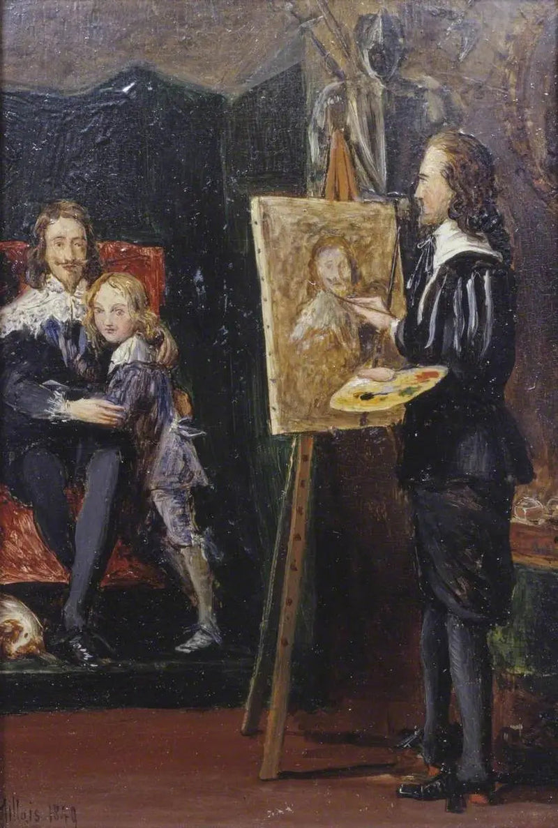 Karel I en zijn zoon in de werkplaats van Van Dyck - John Everett Millais

Source:
Charles Ier et son fils dans l'atelier de Van Dyck - John Everett Millais