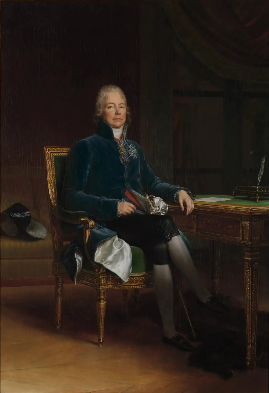 Charles Maurice de Talleyrand Périgord (1754-1838), prins van Bénévent - François Gérard

Source:
Charles Maurice de Talleyrand Périgord (1754-1838), prince de Bénévent - François Gérard