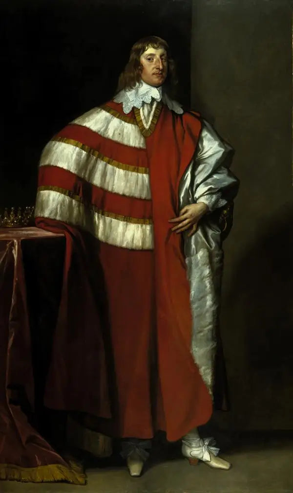 Charles Seton, 2e graaf van Dunfermline, 1615-1672. Heer van de privézegel - Antoine van Dyck

Source:
Charles Seton, 2e comte de Dunfermline, 1615-1672. Lord du sceau privé - Antoine van Dyck