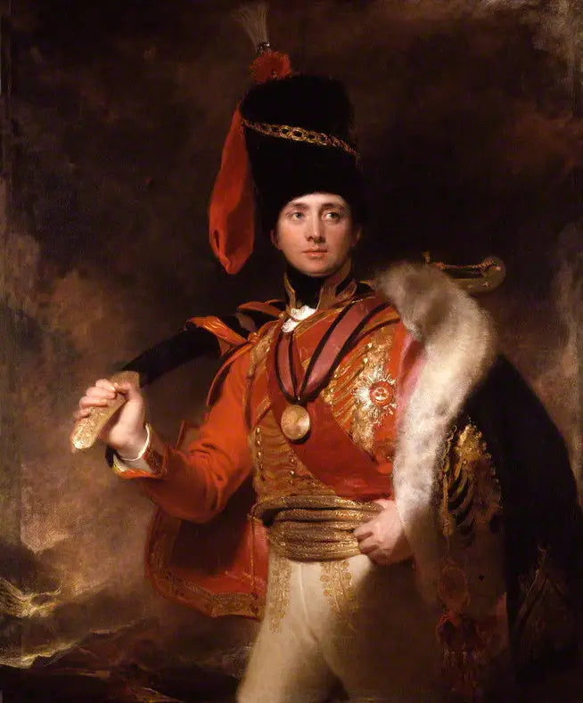 Charles William Vane-Stewart, 3e marquis de Londonderry - Thomas Lawrence image 1 reproduction artisanale de tableau