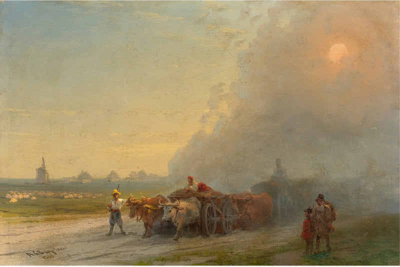 Ossenkarakters in de Oekraïense steppe - Ivan Aïvazovski

Source:
Chars à bœufs dans la steppe ukrainienne - Ivan Aïvazovski