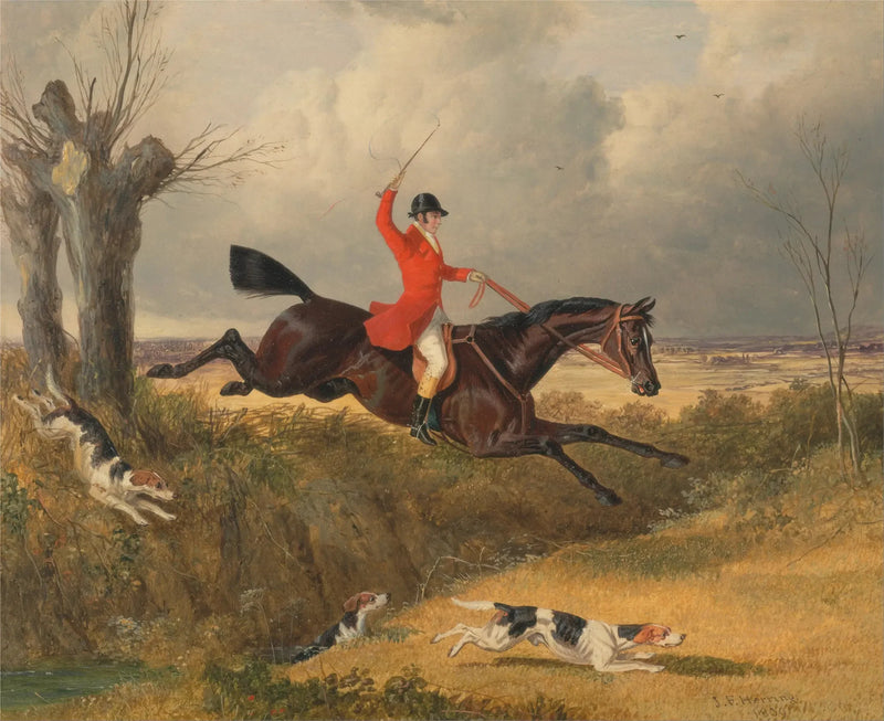 Jacht op vos : het reinigen van een sloot - John Frederick Herring, Sr.

Source:
Chasse au renard : nettoyage d'un fossé - John Frederick Herring, Sr.