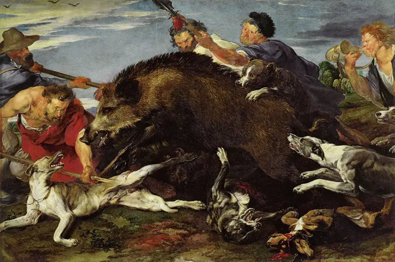 Jacht op everzwijn - Antoine van Dyck

Source:
Chasse au sanglier - Antoine van Dyck