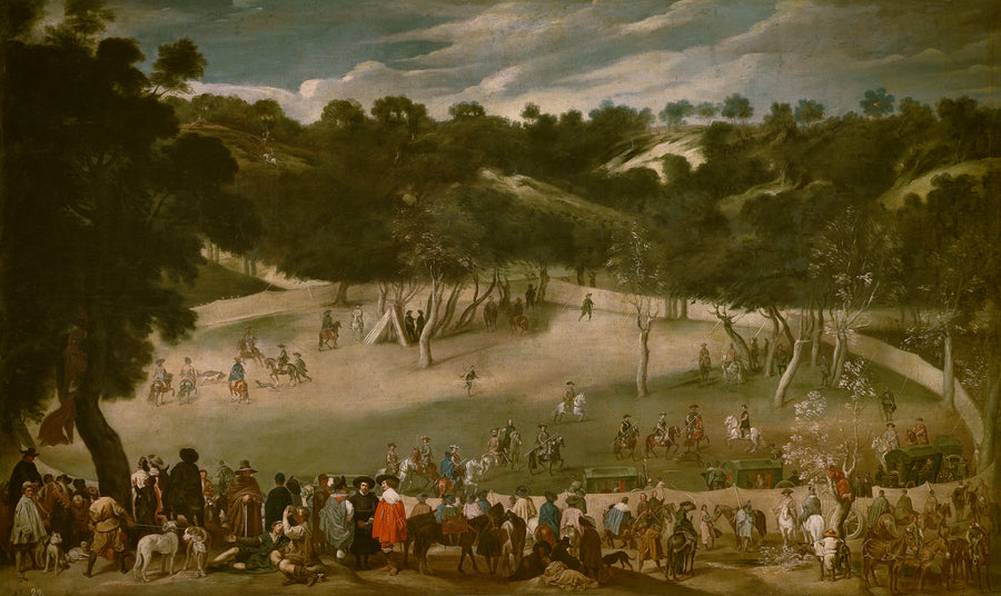 Chasse au sanglier dans le Trou - Diego Vélasquez