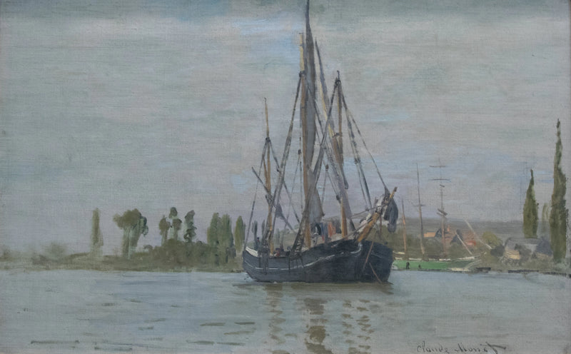 Getijdenjager voor anker W207 - Claude Monet