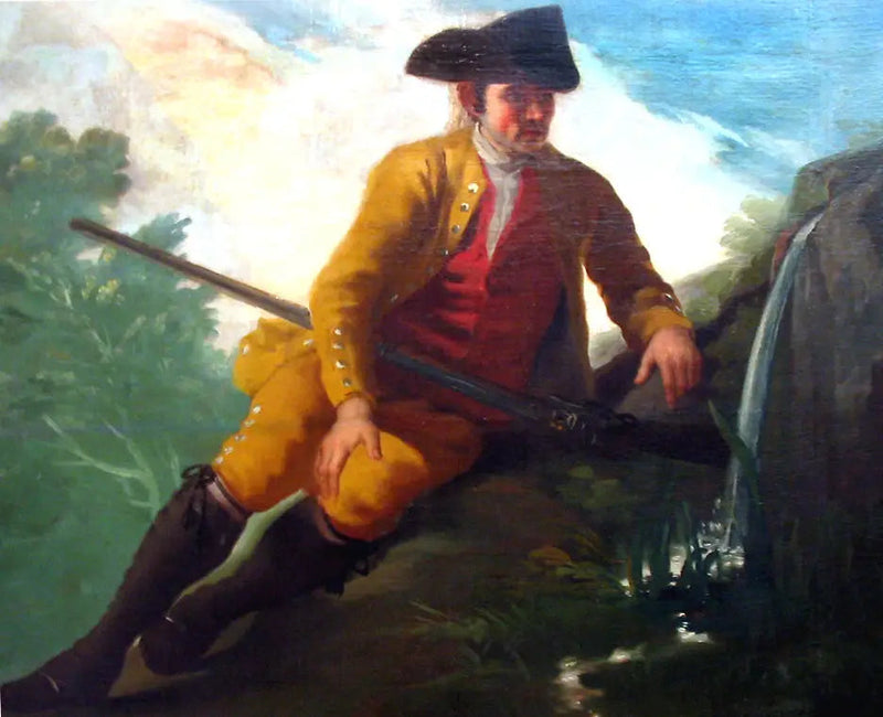 Jager bij een bron - Francisco de Goya