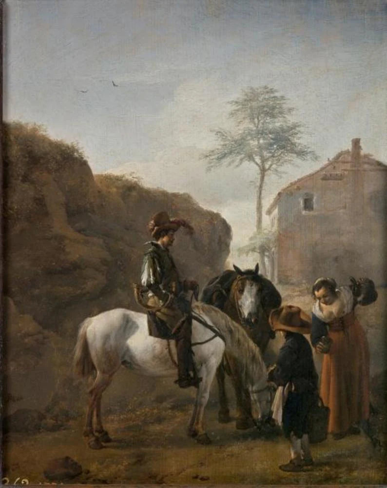 Un chasseur - Philips Wouwerman