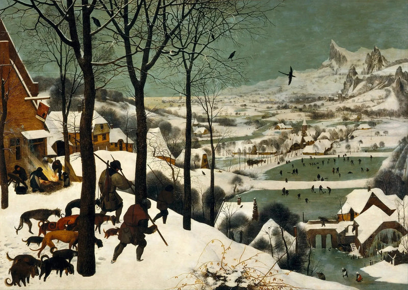 Jagers in de sneeuw - Pieter Brueghel de Oude