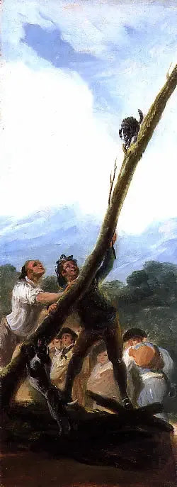 Geplaagd Kat - Francisco de Goya