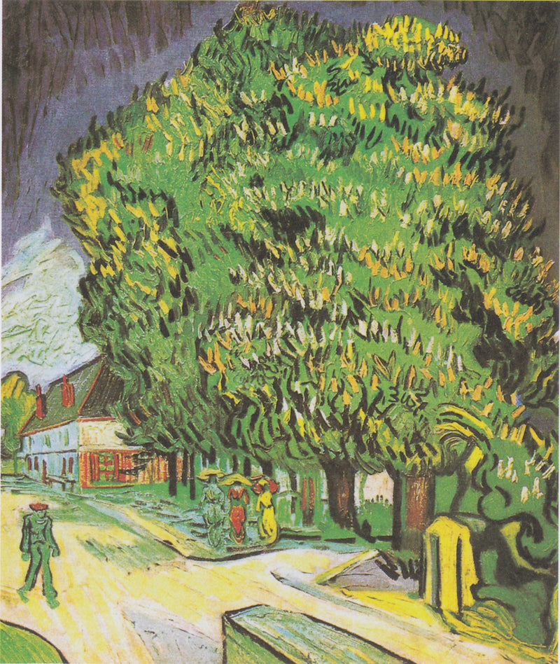 Bloeiende kastanjebomen - Vincent van Gogh