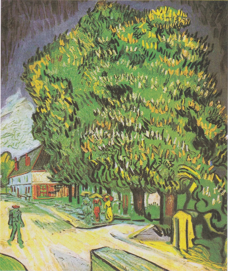 Bloeiende kastanjebomen - Vincent van Gogh
