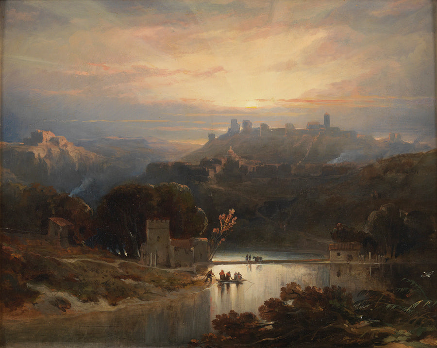 Le château d'Alcalá de Guadaíra - David Roberts