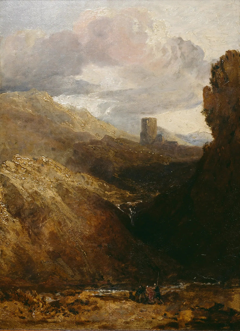 Kasteel van Dolbadarn - J. M. W. Turner