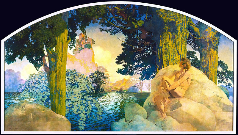 Droomkasteel in de hemel - Maxfield Parrish