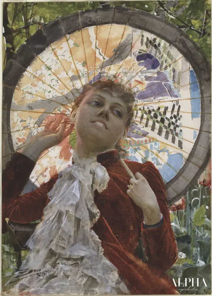 Châteaux dans l'air, 1885 - Anders Zorn - Reproductions de tableaux et peintures haut de gamme