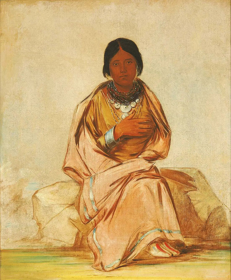 Chee-a-ex-e-co, Dochter van de Hert zonder Hart - George Catlin

Source:
Chee-a-ex-e-co, Fille du Cerf sans Cœur - George Catlin