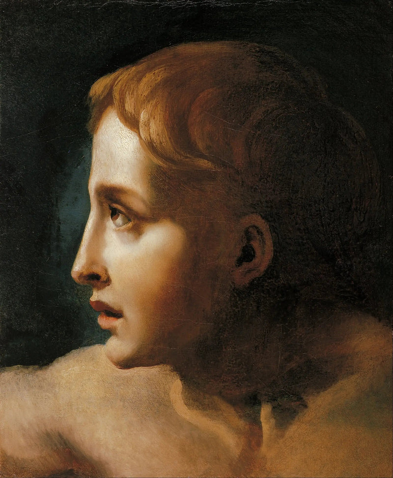 Chef van een jonge - Théodore Géricault
