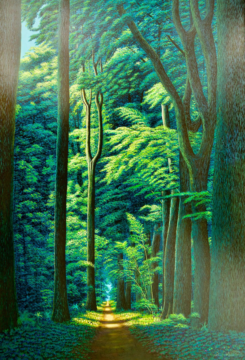Pad in het Groene Bos  | 130x190cm