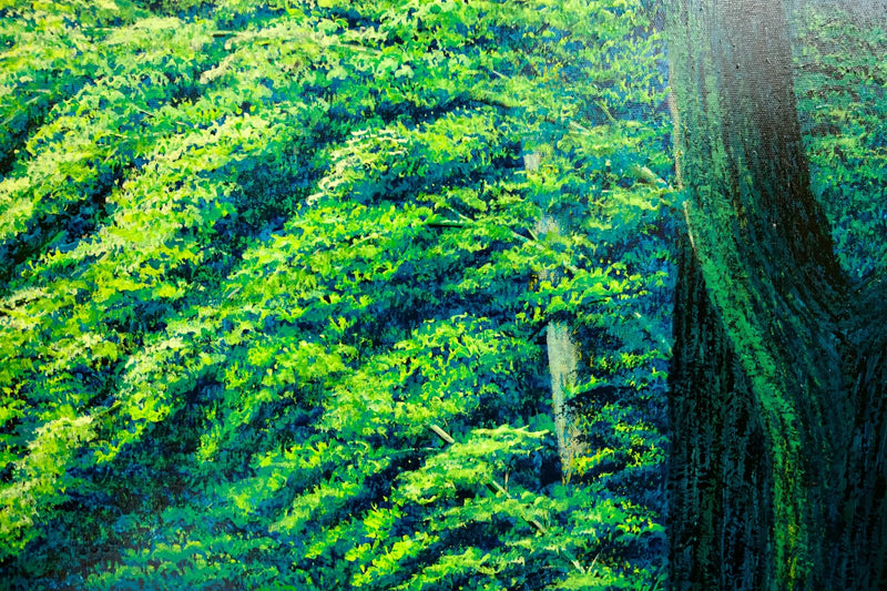 Pad in het Groene Bos  | 130x190cm