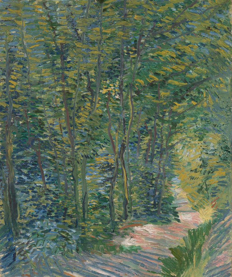 Pad in het bos - Vincent van Gogh