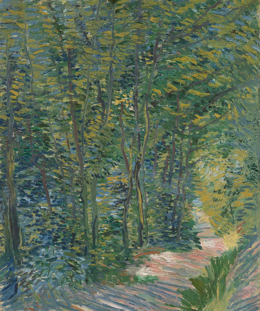 Pad in het bos - Vincent van Gogh