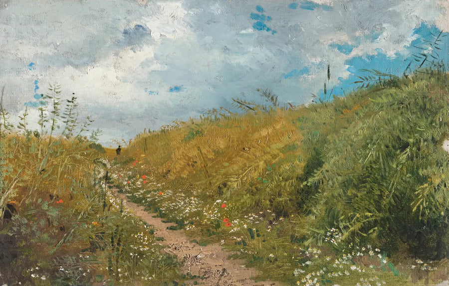 Pad door een dal - Ilya Repin