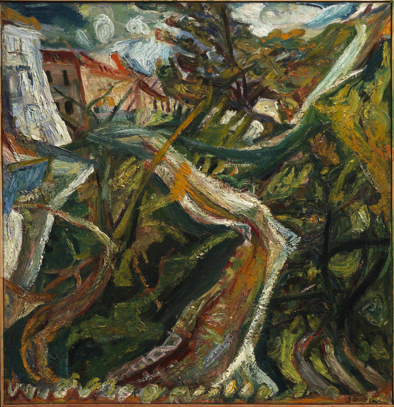 Pad van de Fontaine des Tins naar Céret - Chaim Soutine