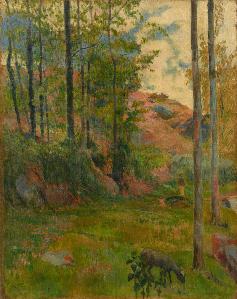 Pad onder Pont-Aven - Paul Gauguin