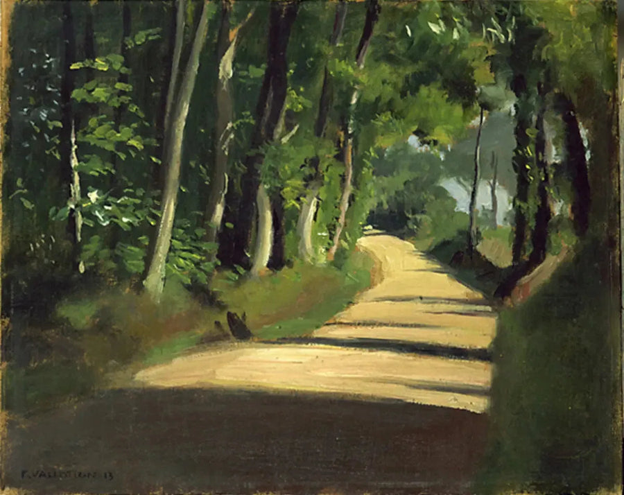 Zonovergoten pad in Honfleur - Félix Vallotton

Source:
Chemin ensoleillé à Honfleur - Félix Vallotton