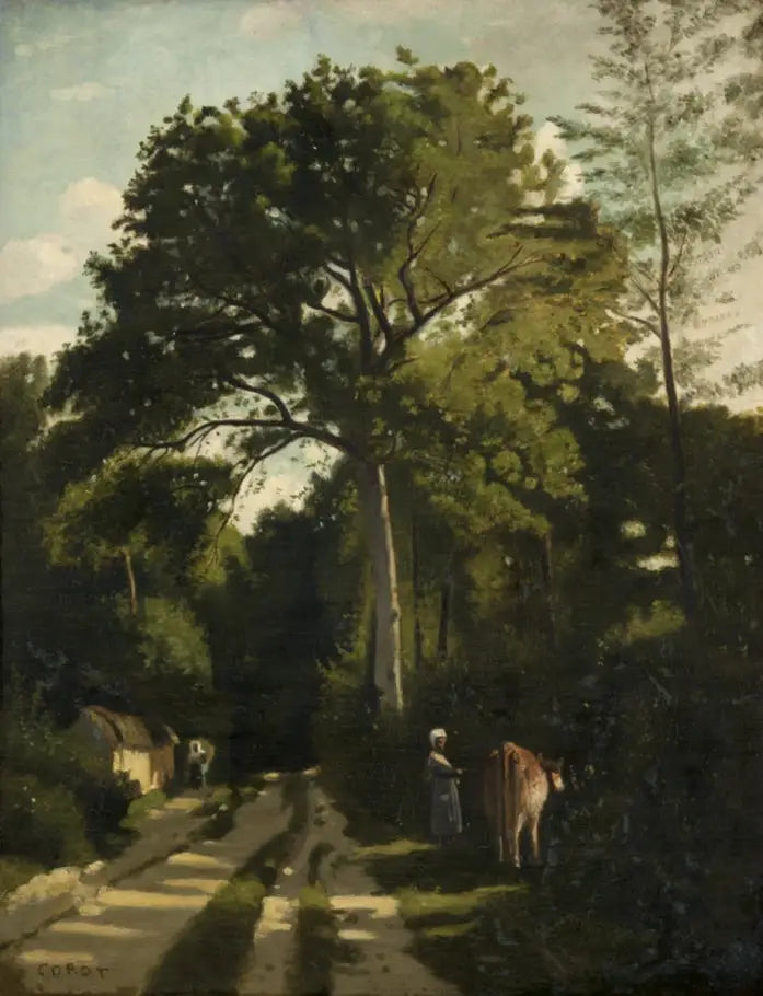Bosweg, Ville d'Avray - Jean-Baptiste Camille Corot