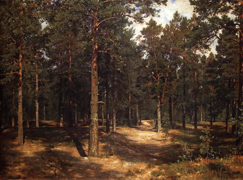 Pad tussen de dennenbomen - Ivan Chichkine

Source:
Chemin parmi les pins - Ivan Chichkine