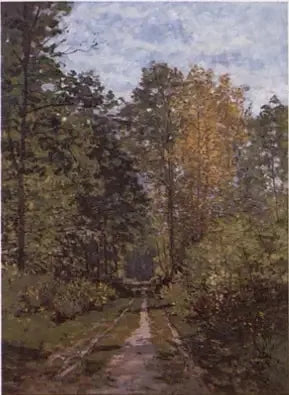 Bospaadje - Claude Monet