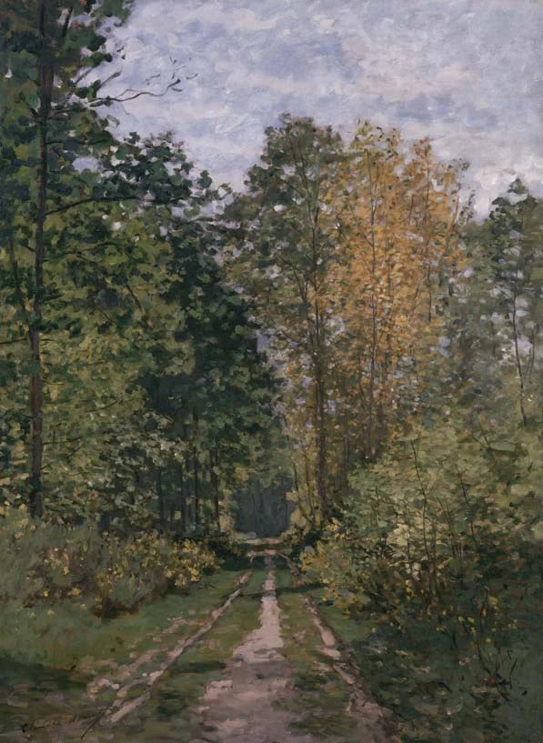 Bospaadje - Claude Monet