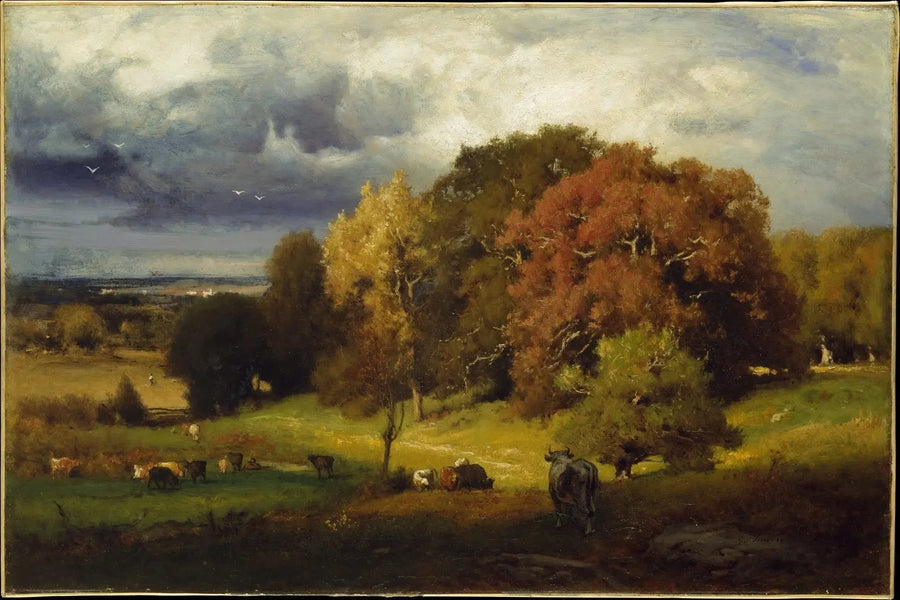 Herfst-eikenbomen - George Inness

Source:
Chênes d'automne - George Inness