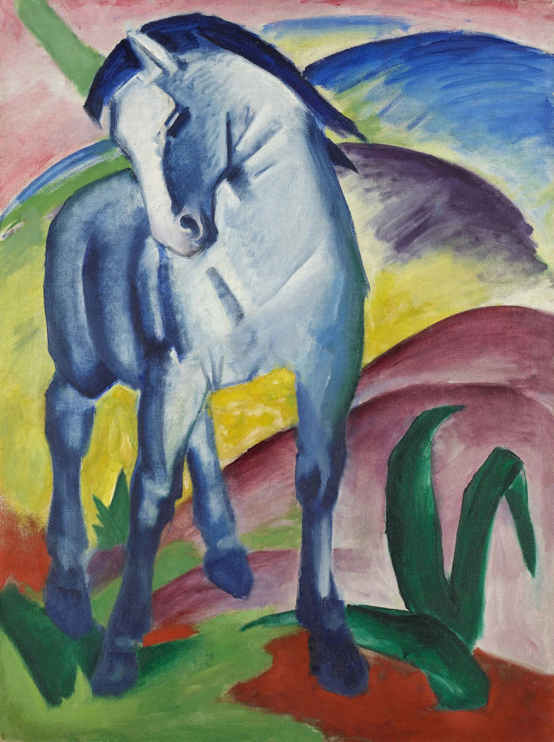 Blauwe Paard I - Franz Marc