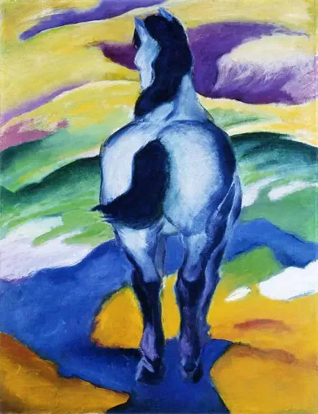 Blauwe Paard II - Franz Marc