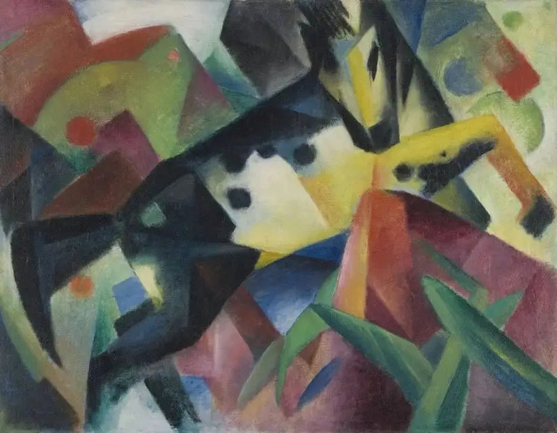 Springend paard - Franz Marc