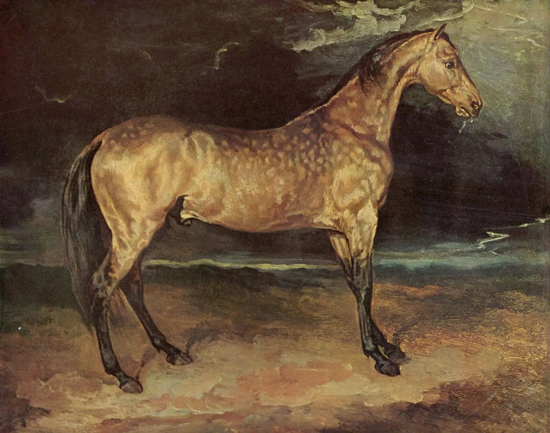 Schrikken van de storm - Théodore Géricault